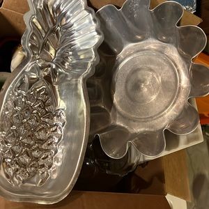 Set of two jello  molds